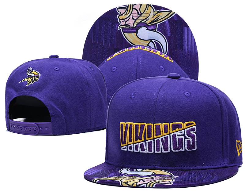 Minnesota Vikings Stitched Snapback Hats 028